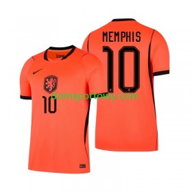 Koszulka Holandia Memphis Depay 10 Domowe Koszulki Piłkarskie World Cup 2026 Krótki Rękaw